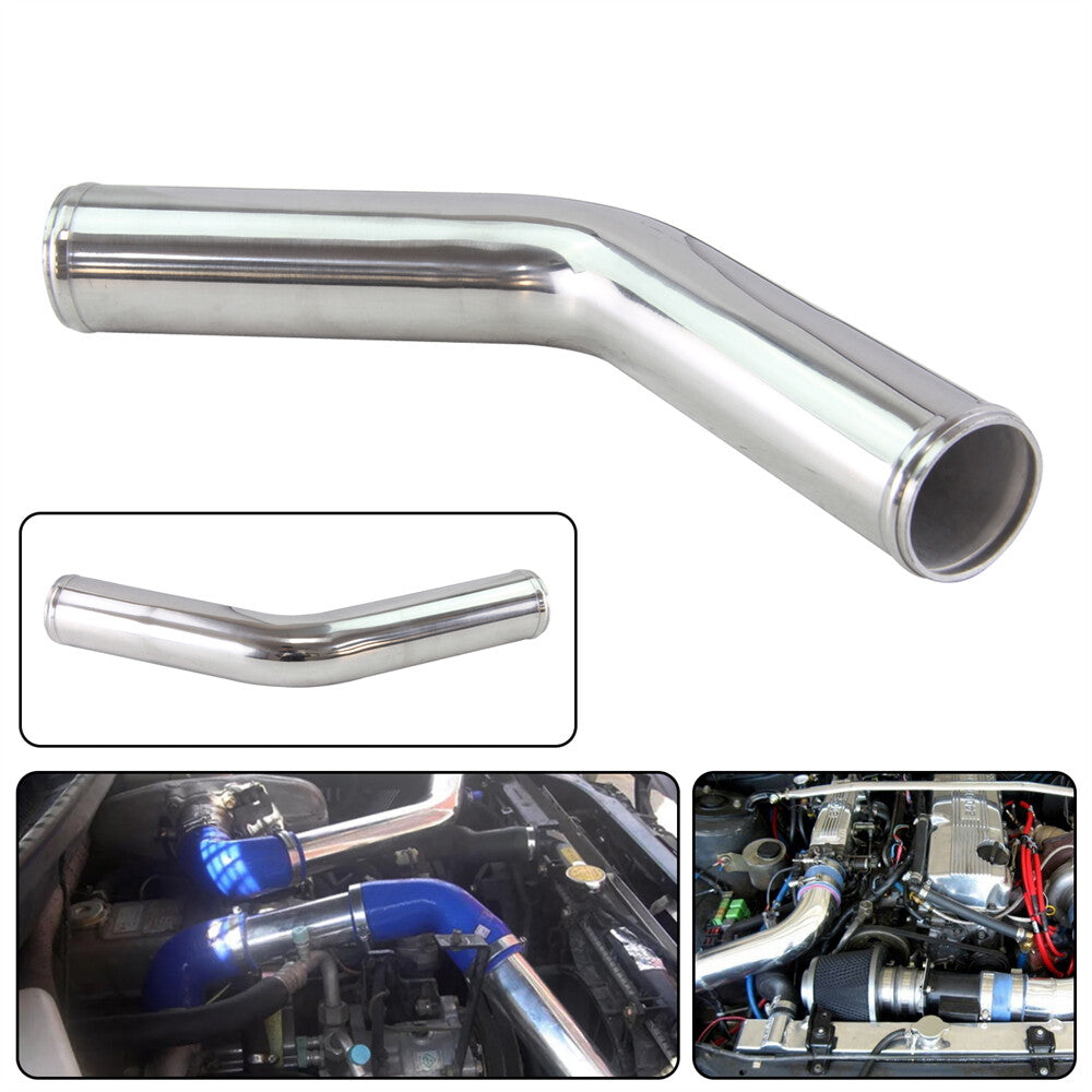 45 Degree 42mm 1.65 inch Aluminum Intercooler Intake Pipe Piping Tube Hose