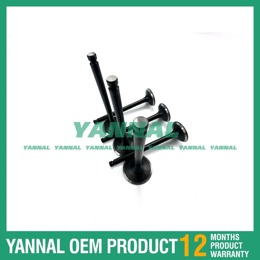 3GM30 intake and exhaust valves are suitable for Yanmar excavator engine parts.