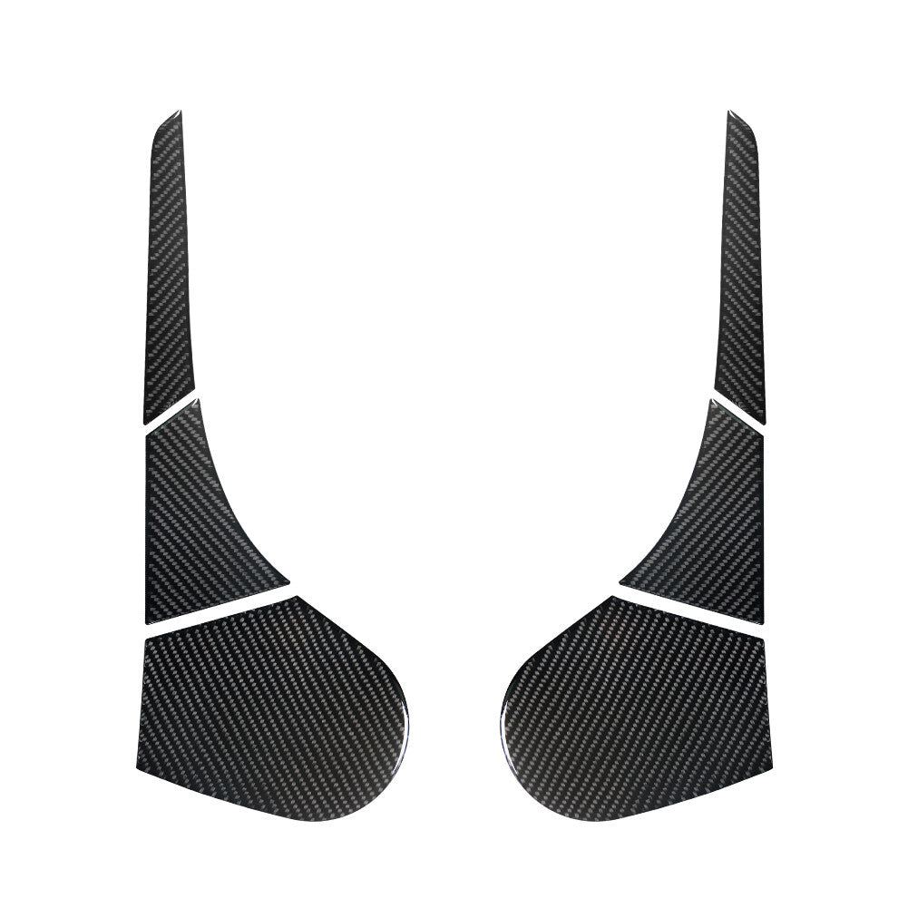 Carbon Fiber Passenger With Power Below Frame Trim for Dodge Durango 2014-2020