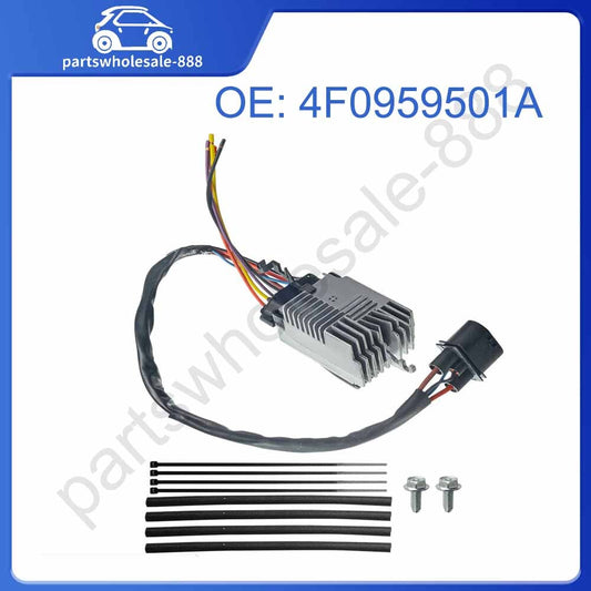 Radiator Control Fan Module for Audi A6 A6 Quattro 2005-2011 V6 3.2L 4F0959501A