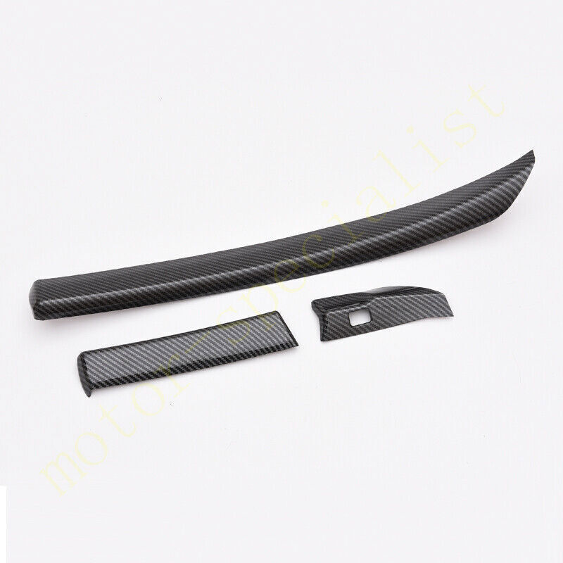 for Honda Accord 8th 2008-2012 Carbon Fiber Console Dashboard Stripe Cover Trim