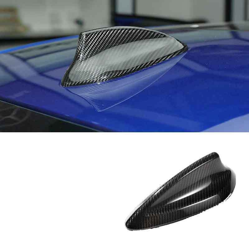 for BMW 3-Series G20 2019-2022 Car Roof Shark Fin Antenna Trim Real Carbon Fiber