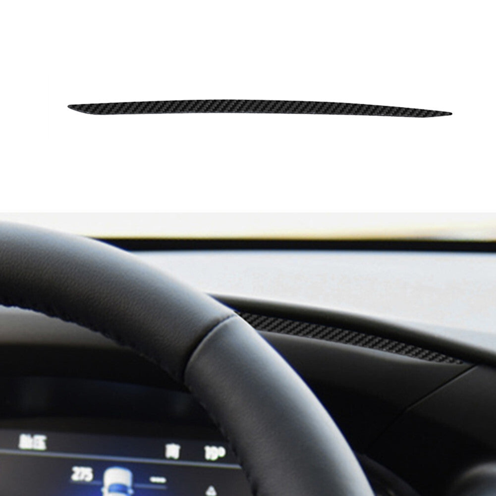 Carbon Fiber Speedometer Above Strip Cover Trim for Ford Explorer 2020-2023