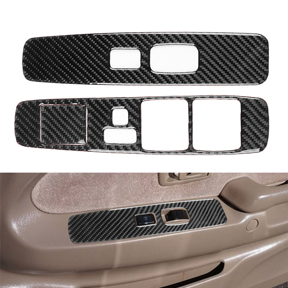 Door Window Lift Switch Control Panel Cover Trim for Toyota Tacoma 2001-2004