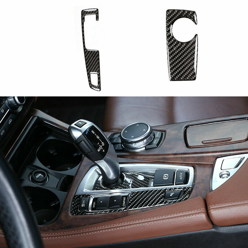 16-Piece Carbon Fiber Full Internal Sticker Protective Cover for BMW 5 Series F10 (2011-17)