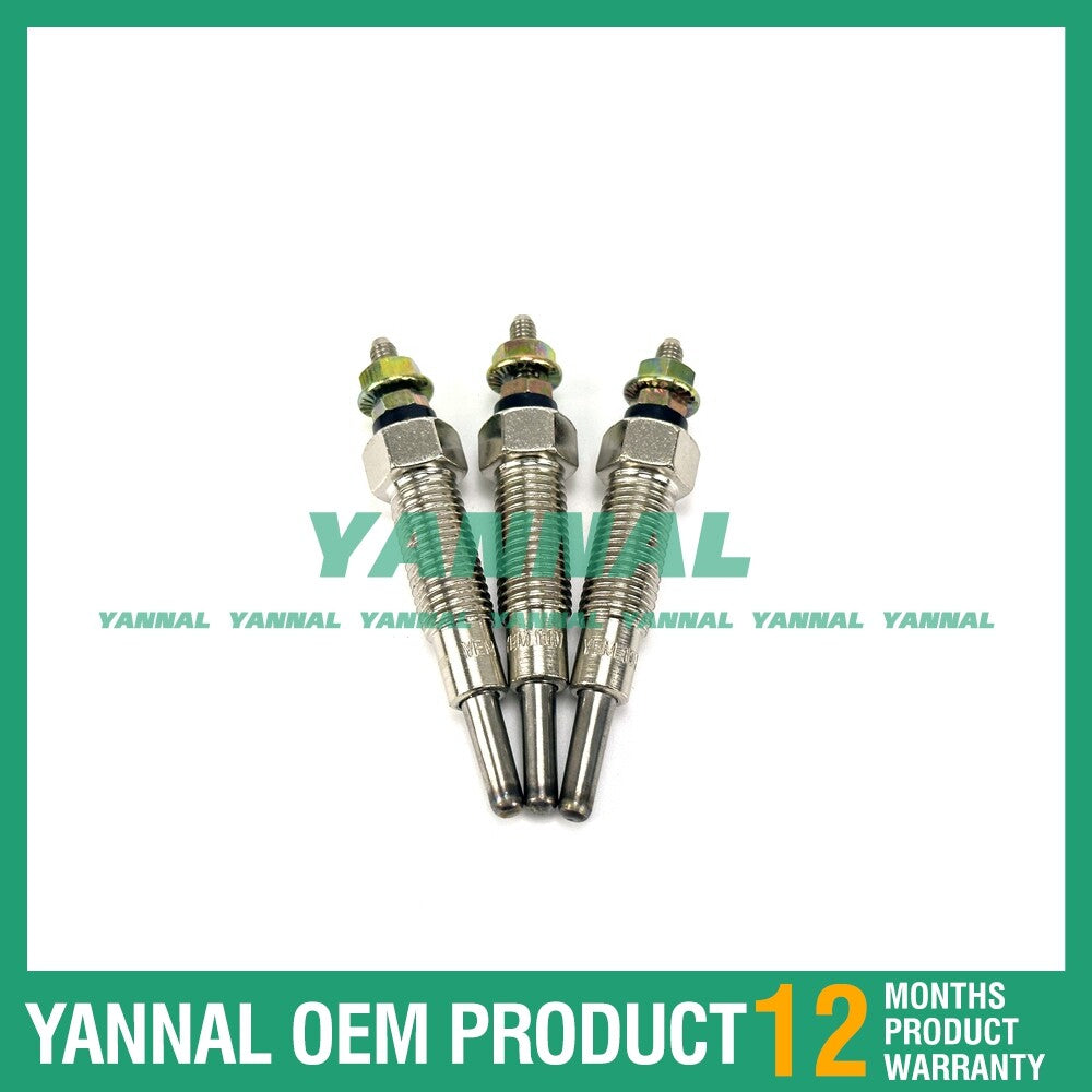 3 spare parts for Isuzu 110650-34W00 LED plug 3LD1 engine