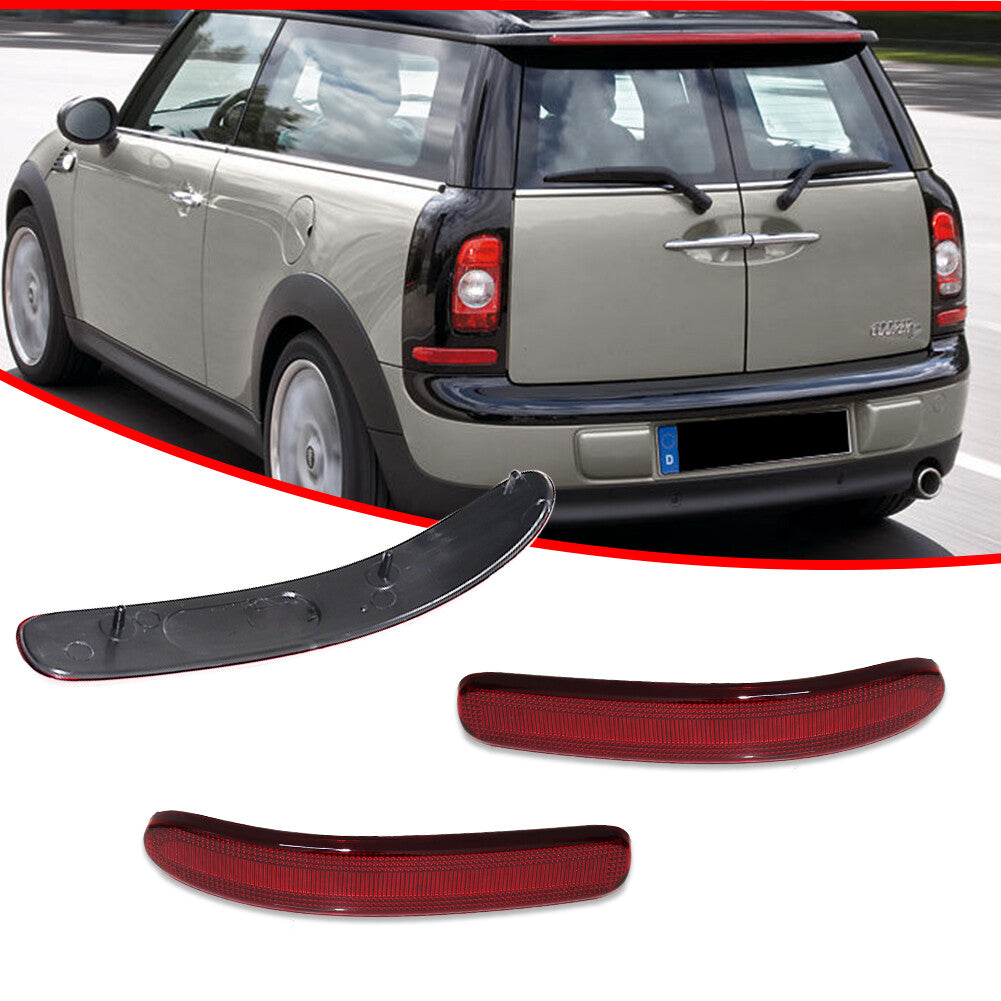 Red reflector assembly for 08-14 for Mini Cooper Clubman R55 rear bumper taillights