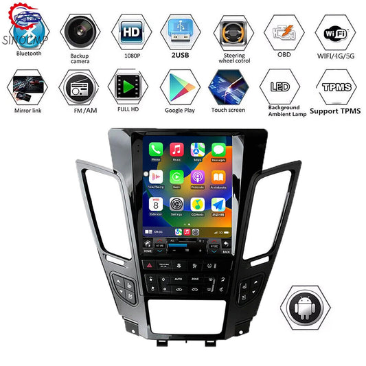 Car Carplay Radio Multimedia Player for Cadillac CTS Android 11 GPS Stereo 07-12