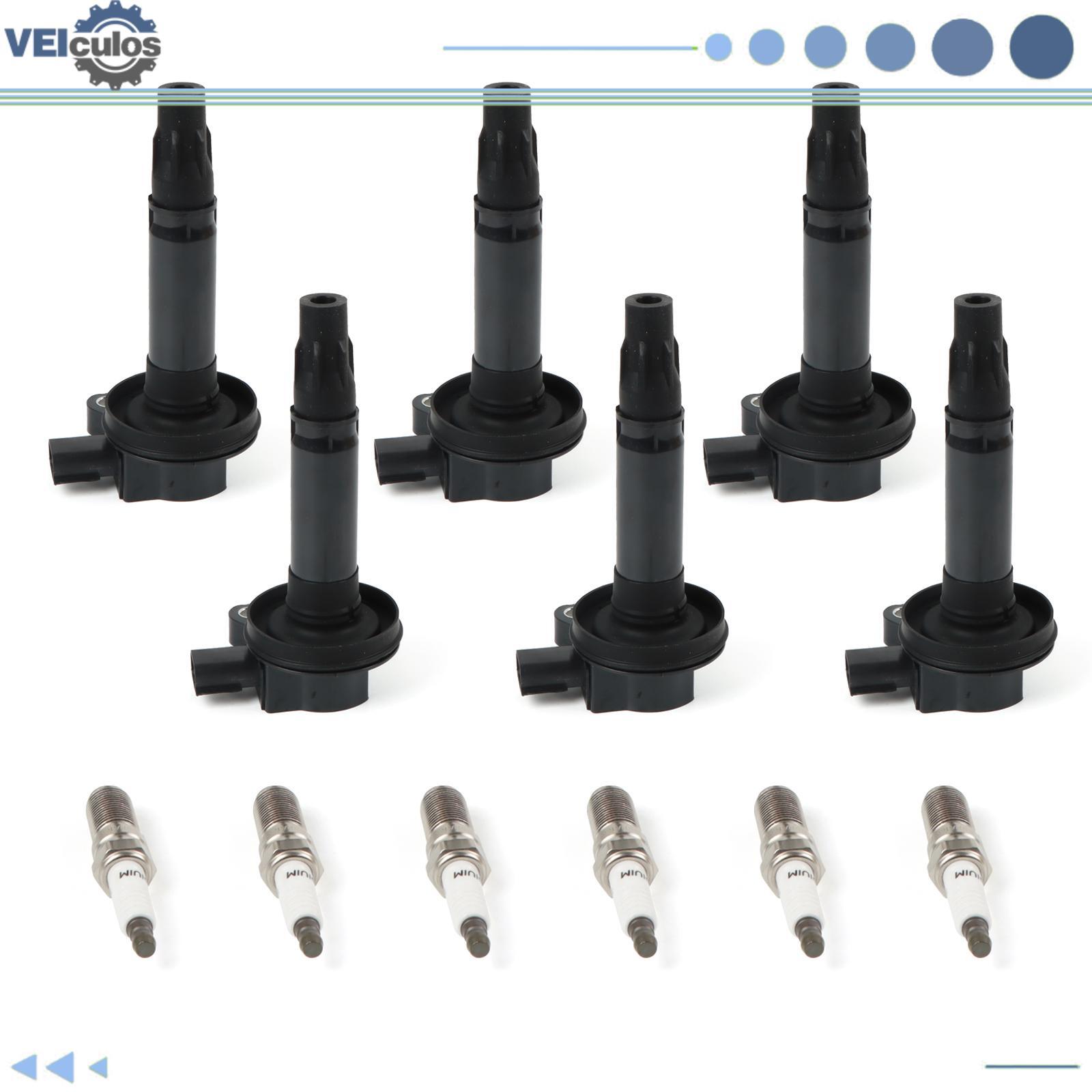 Ignition Coil  Spark Plug For 2013-2017 for Ford Police Interceptor Sedan 3.7L V6
