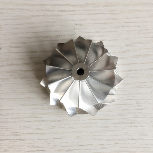 TD04HL 49.62/61.01 mm 6+6 Blade High-Performance Turbine Billet Compressor Wheel