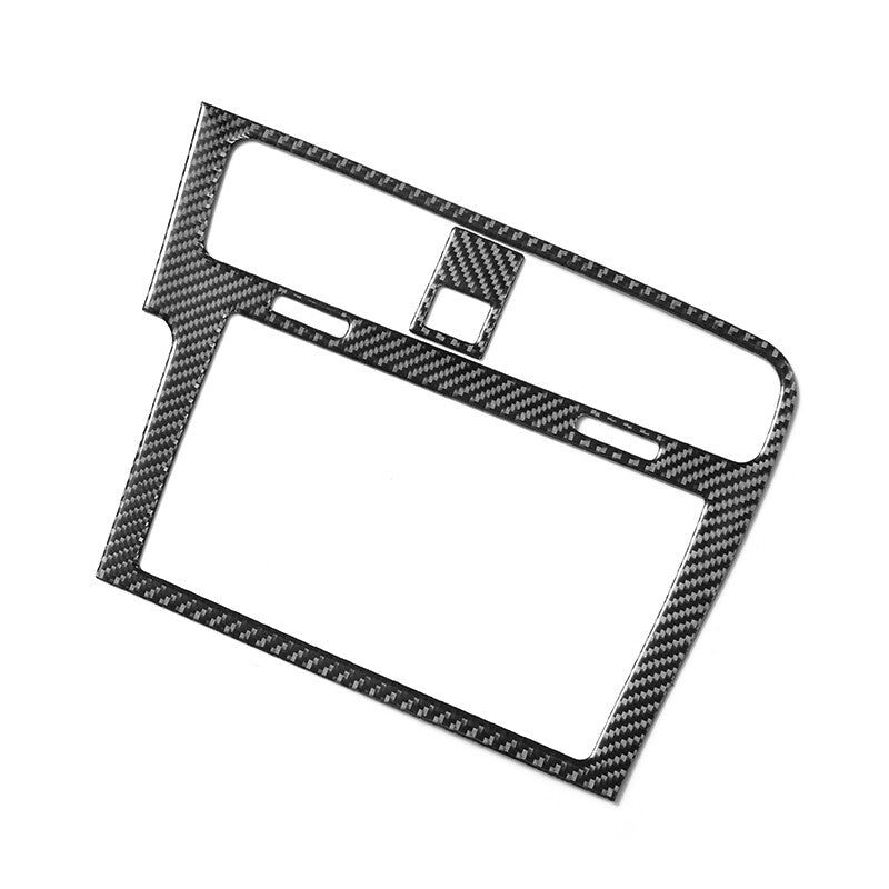 for VW for Golf MK7 2014-2019 Carbon Fiber GPS Navigation Panel Cover Trim Sticker