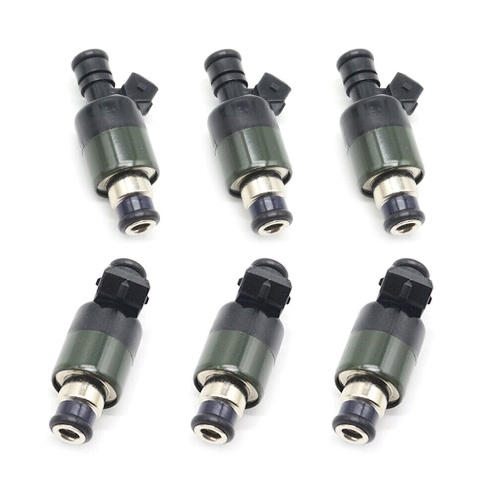 Set of 6 New Fuel Injectors Fit for Isuzu Rodeo for Honda Passport 3.2L 1992-95 17089625