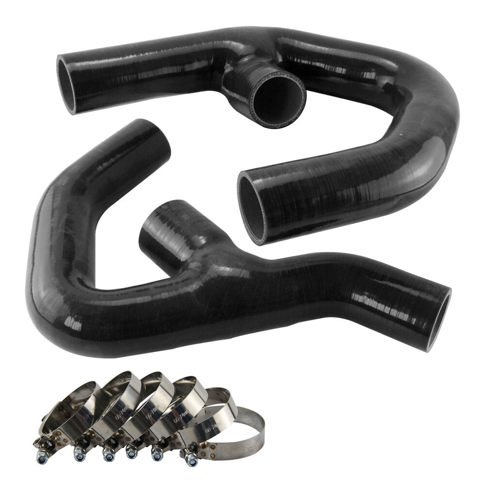 Silicone Turbo Intercooler Pipe Hose for VW for Golf MK5 MK6 GTI 2.0T FSI + Clamps