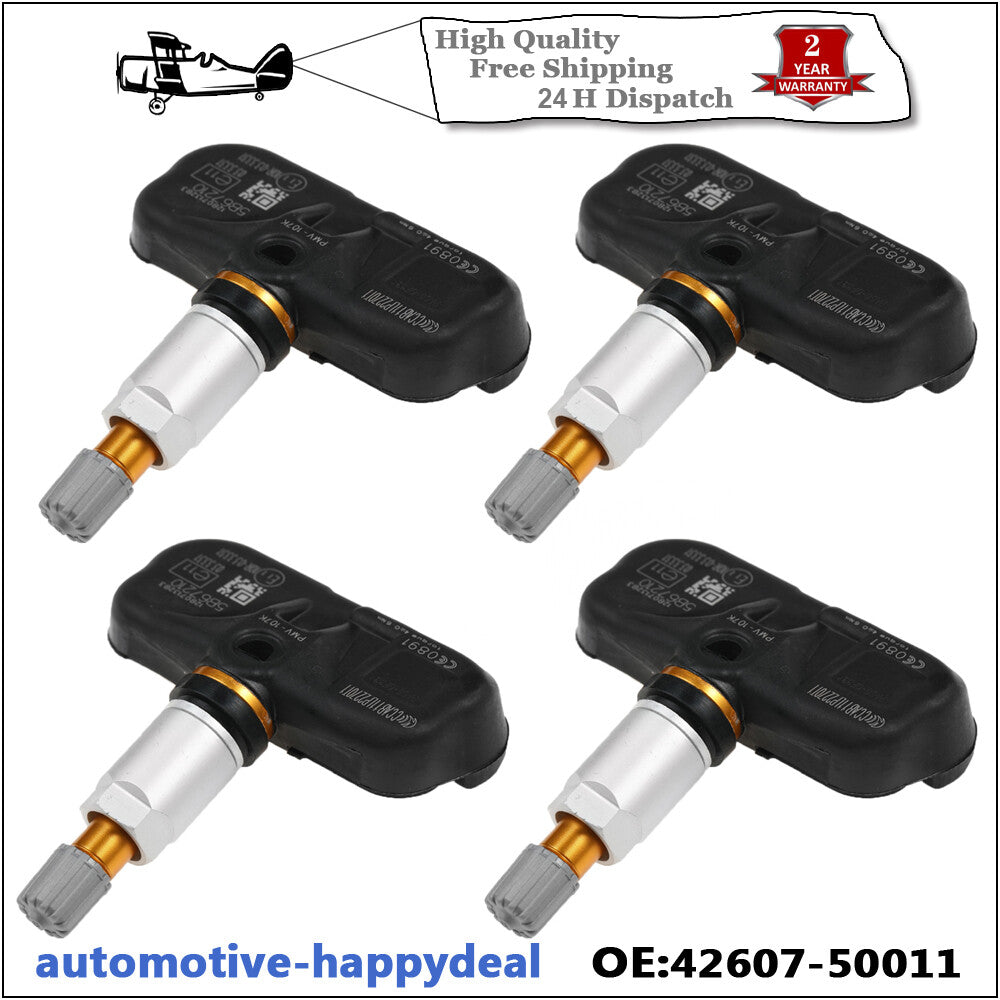 4X for TOYOTA  for LEXUS GS300 GS430 TPMS TYRE PRESSURE SENSOR 42607-50011