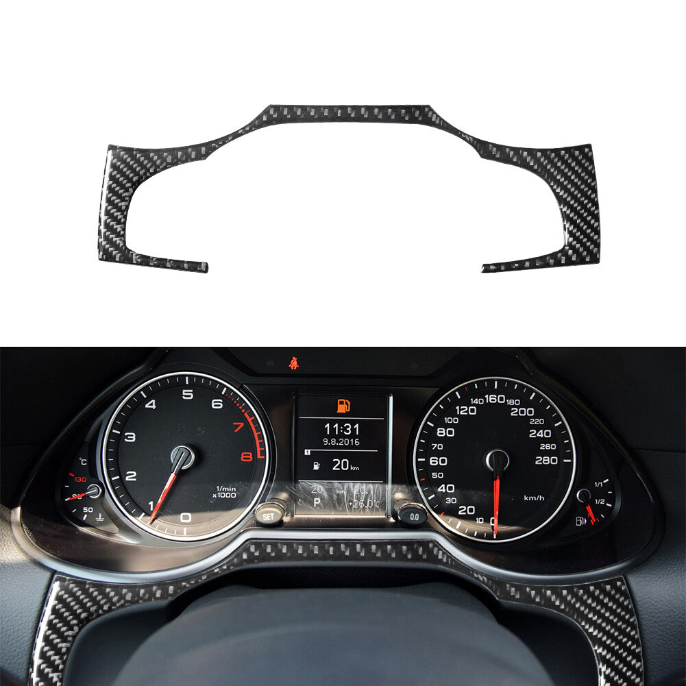 Carbon Fiber Inner Speedometer Frame Trim for Audi Q5 2009-2017