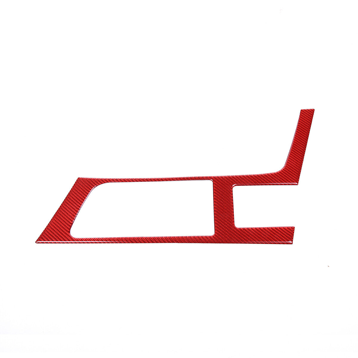 ABS carbon fiber rearview mirror side triangular boiler cover suitable for Corvette C8