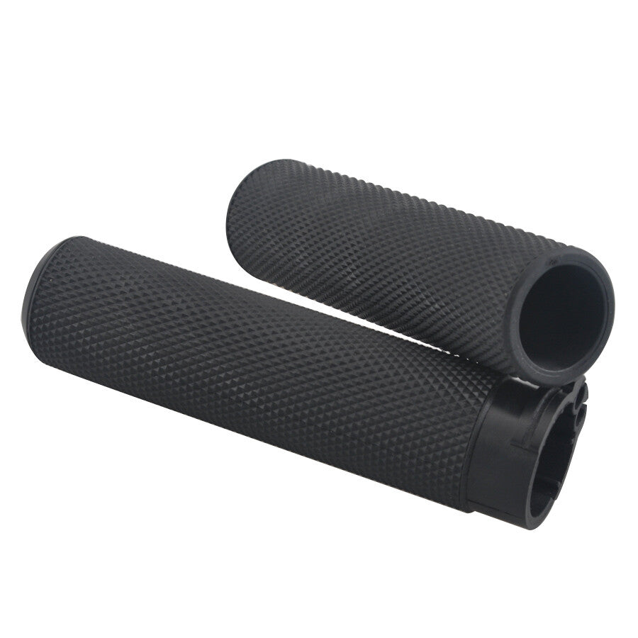 Universal Black 1 Handlebar Hand Grips Fit for Harley Davidson Dyna Sportster