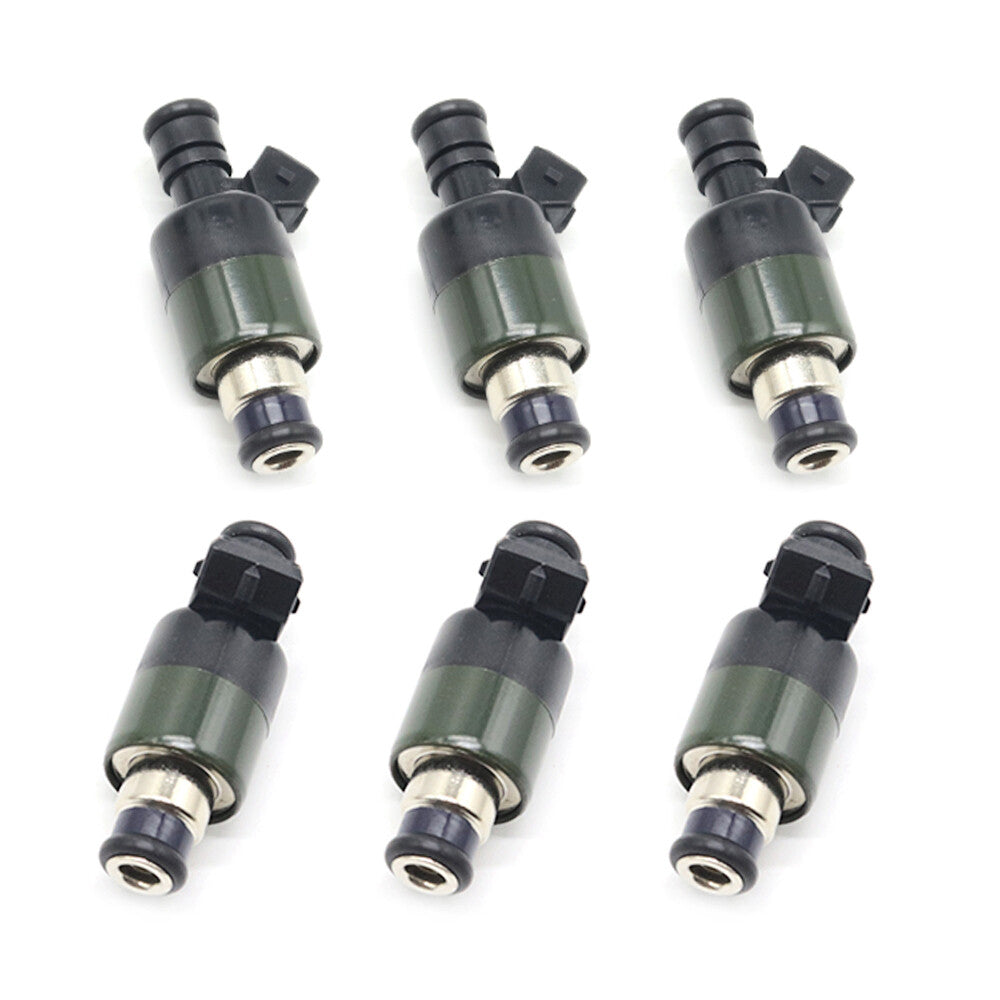 Set of 6 17089625 Fuel Injectors 1992-95 for Isuzu Rodeo for Honda Passport 3.2L NEW