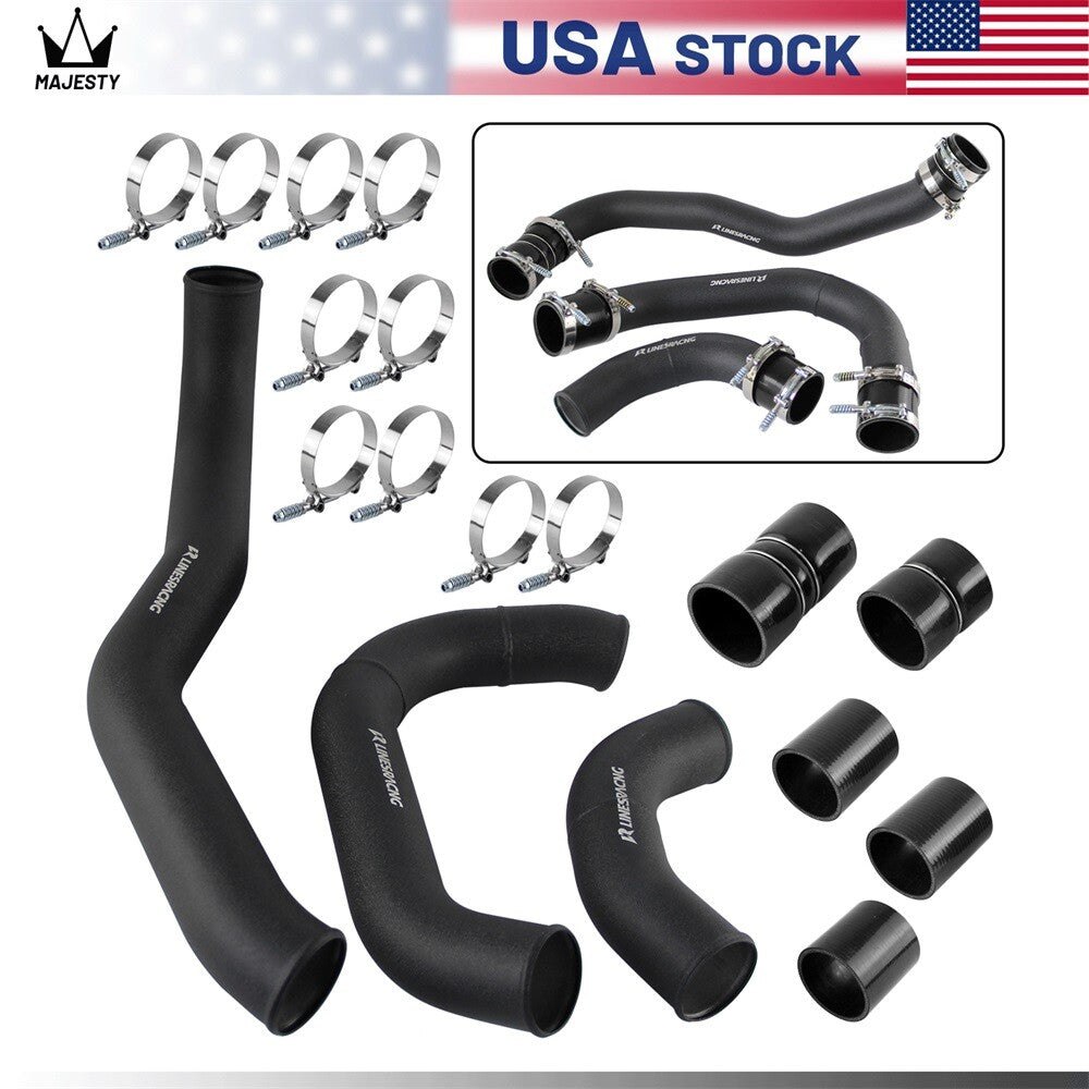 Hot Cold Intercooler Pipe Boot Kit For 08-10 for Ford 6.4L Diesel BK