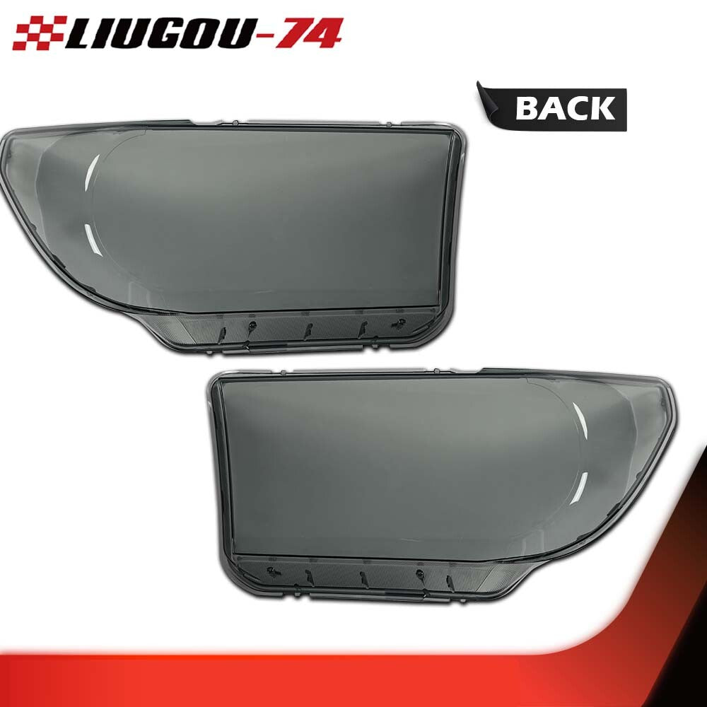 Suitable for 2007-13 for Toyota Tundra and 2008-17 Sequoia headlights, lenses, and smoke covers.