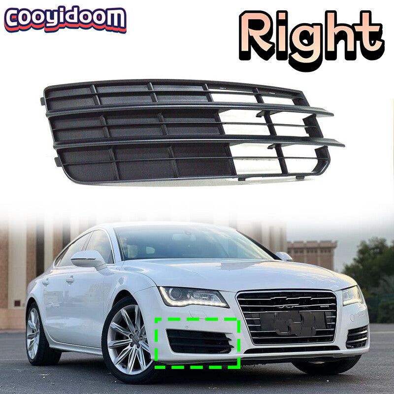 Right Fog Light Grille Cover Trim Right Fog Lamp Grills for Audi A7 2011-2015