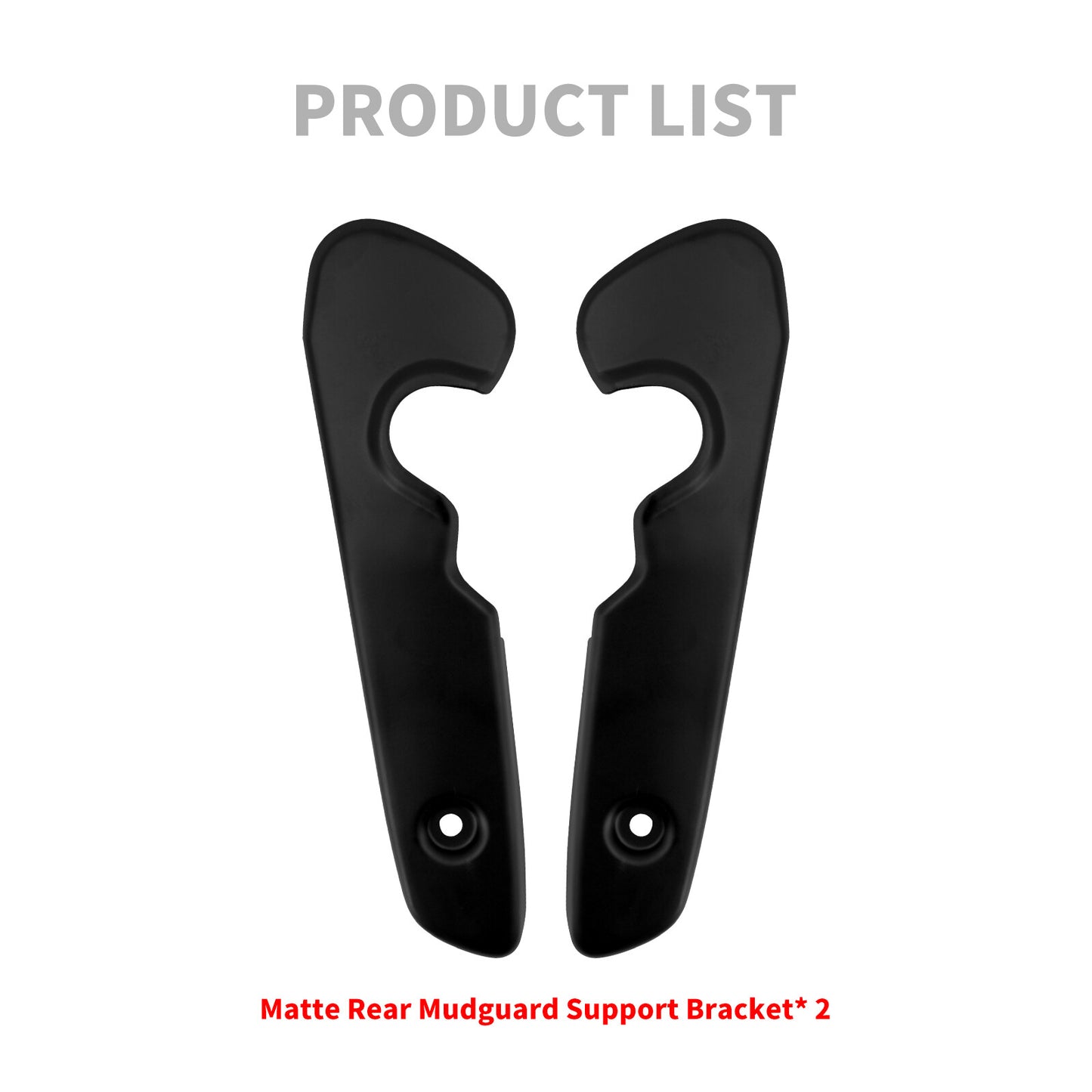 Black Short Rear Fender Mudguard Support Bracket for Harley Sportster 883 1200