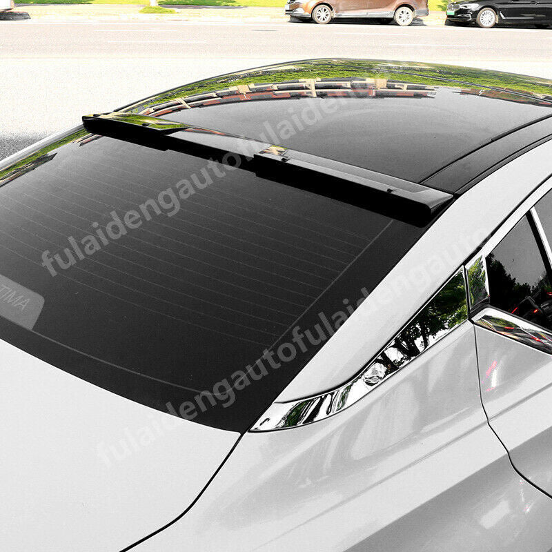 for Nissan Teana Altima 2019-2023 Black Rear Window Roof Lip Spoiler Visor Cover