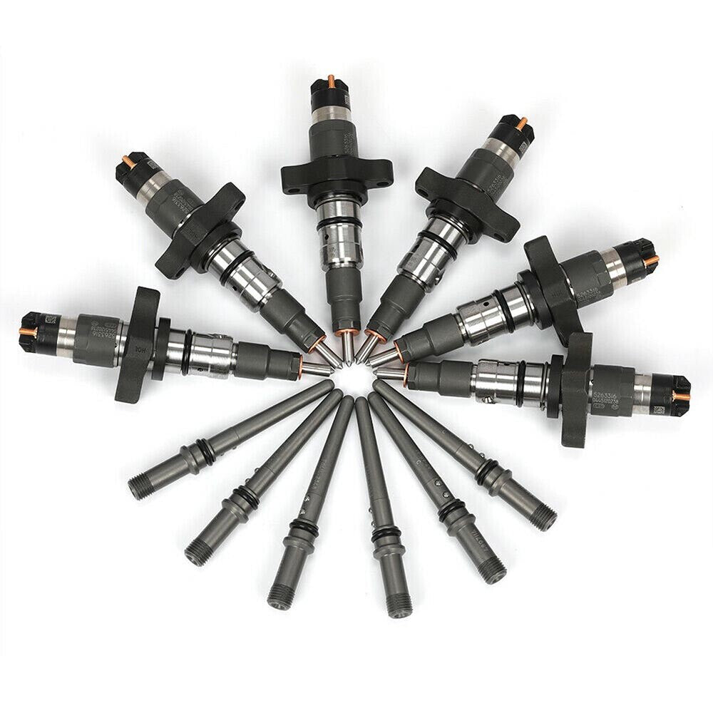 6 Set for Dodge 5.9L 04-09 Diesel for Ram Injector Rail 0445120238