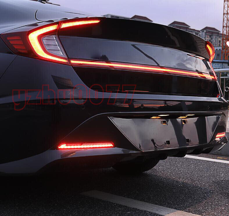 for Hyundai Sonata 2020-23 LED Smoky Rear Fog Light Reversing Brake Lamp Replace