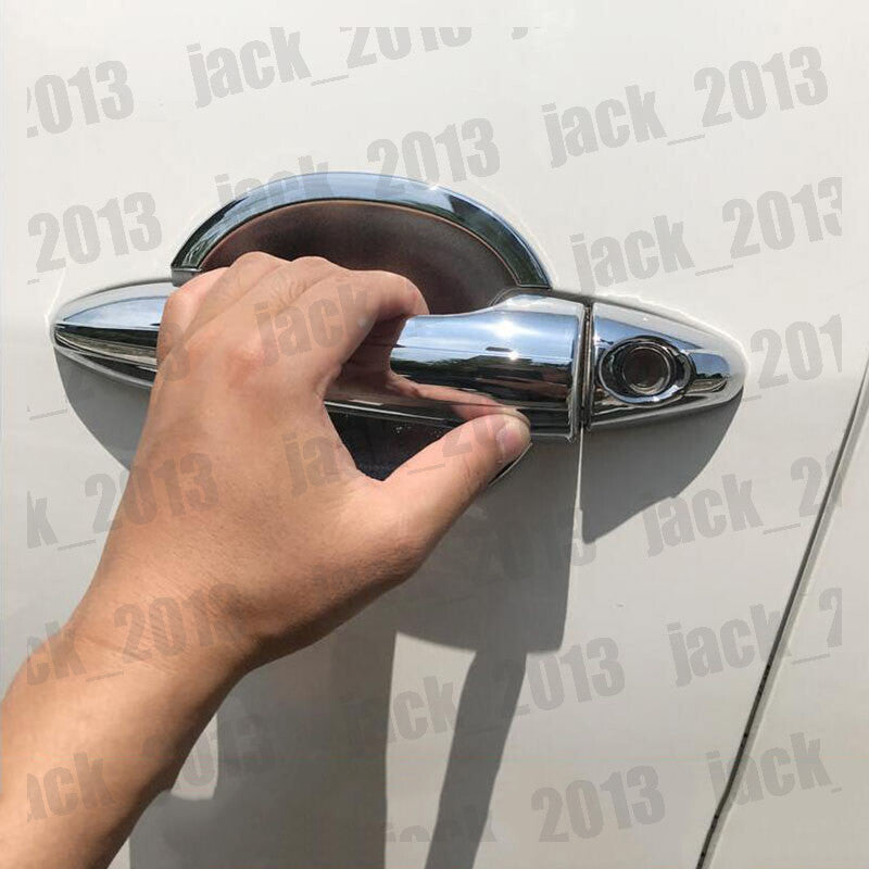 for Kia Forte K3 2014 15 16 17 2018 Chrome ABS Side Door Handle Cover Trim 8pcs