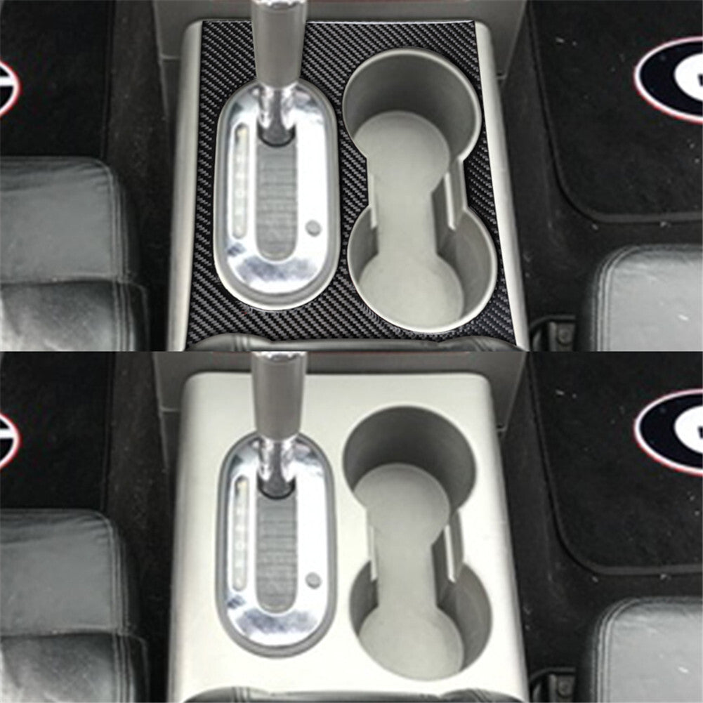 Carbon Fiber Interior Console Gear Shift Cover Trim for Ford F-150 FX4 2004-2008