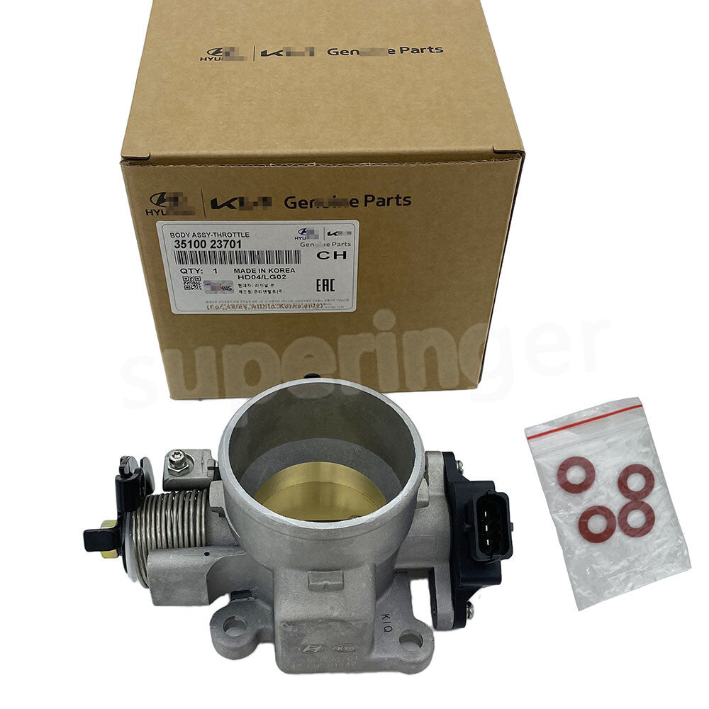 Throttle body with sensor for Hyundai for Elantra , Tiburon, for Tucson , for Kia Spectra, Spectra 5