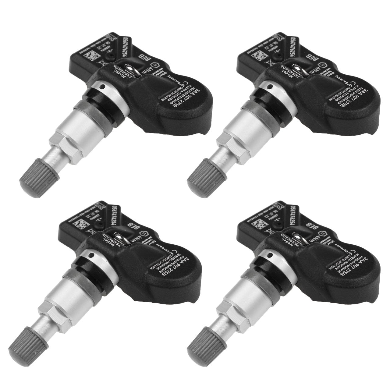 4X Tyre Pressure Sensor for VW CC for Passat B6 B7 358 362 365 for Tiguan 5N 3AA907275B