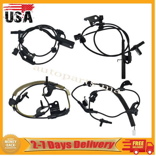 4x ABS Wheel Speed Sensor Front Rear Left Right For 2006-13 for Toyota RAV4 4WD FWD