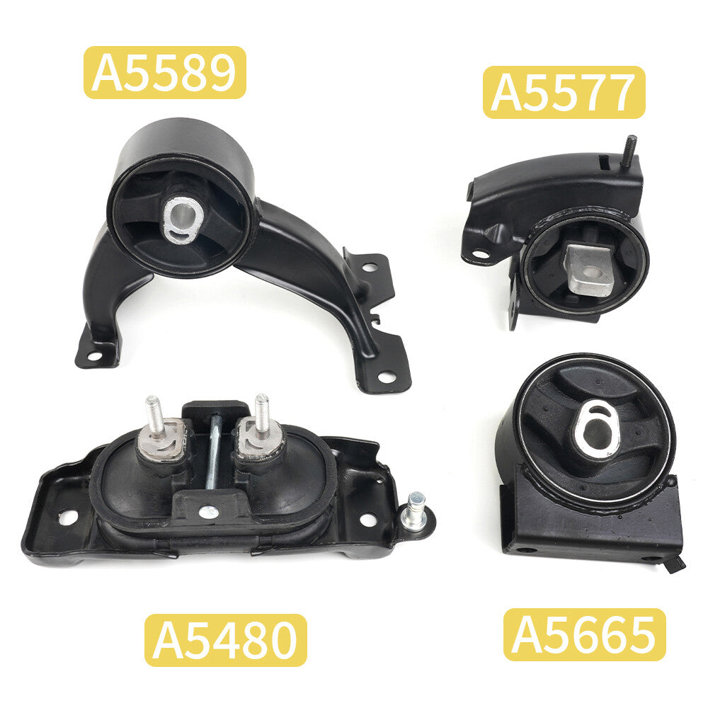 Engine Trans Mount 4PCS Set for Chrysler Town  Country for Dodge Grand Caravan 3.6L