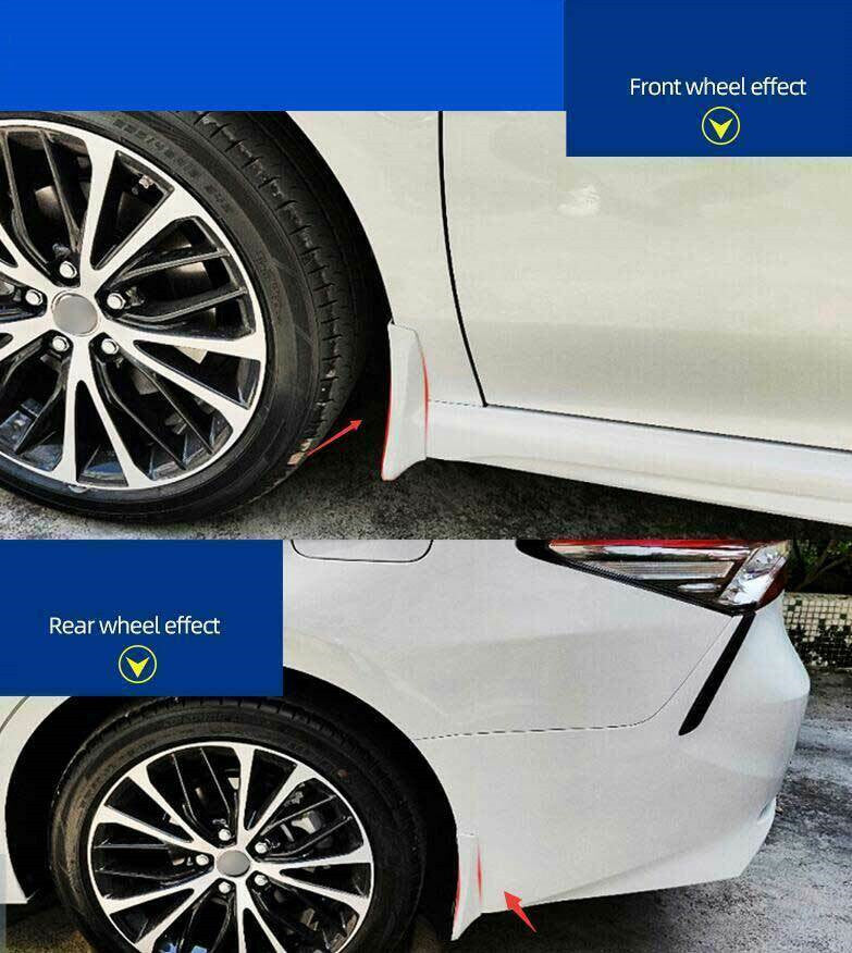 for Honda for Civic 2022-2023 White Painted Mud Flaps MudFlaps Fender Splash Guards