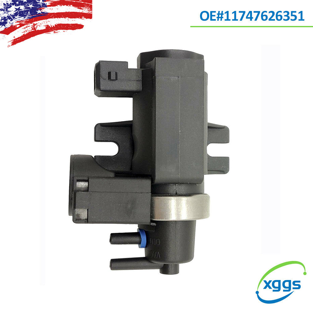 Turbocharger boost solenoid valve 11747626351 is suitable for BMW F20, F30, F10, X1, and X3.