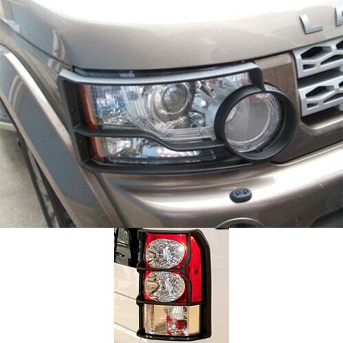 2010-2016 TailLight Lamp Guard Protect Front HeadlightRear For LR Discovery 4