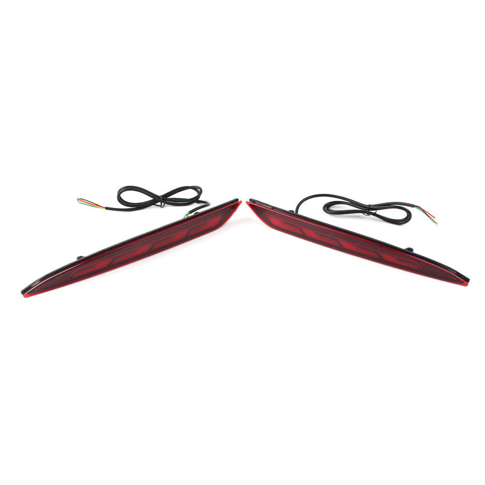 Rear Fog Brake Light Turn Signal Reflector Bumper Light for Tesla for Model S 12-22