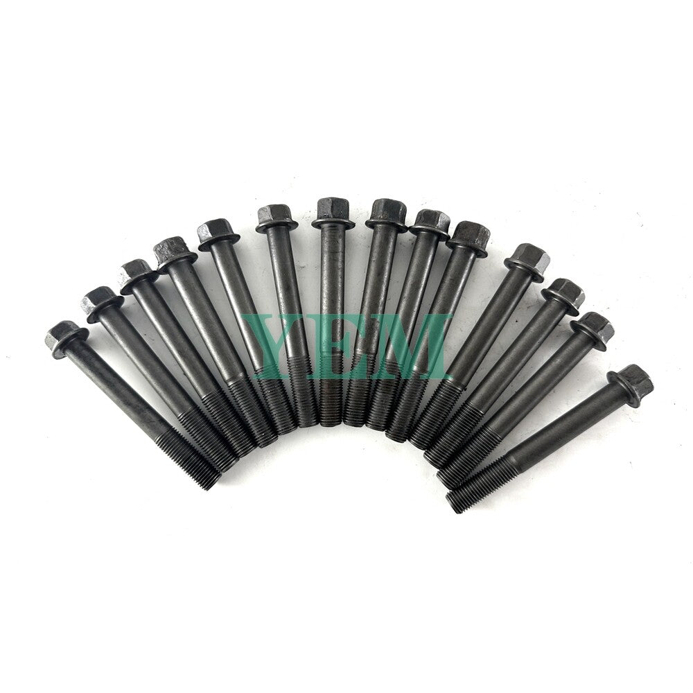 1 Set Engine Head Bolt 14pcs For Yanmar 3TNV82 Engine 3TNV82 Cylinder Head Bolt