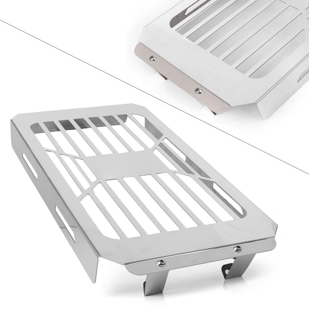 Front Radiator Grille Guard Cover Silver Fit for Honda VTX1800C/F/N/R/S/T