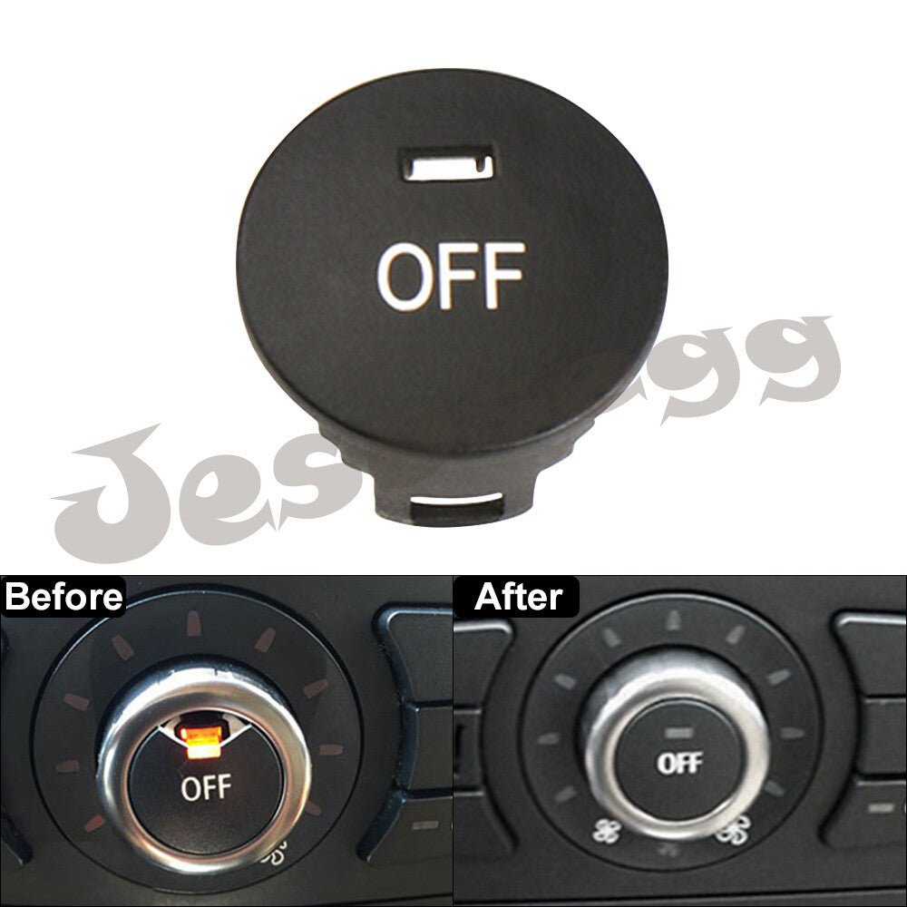for BMW E60 E61 E63 E64 5 6 Series M5 M6 Front A/C OFF Speed Switch Button Cap