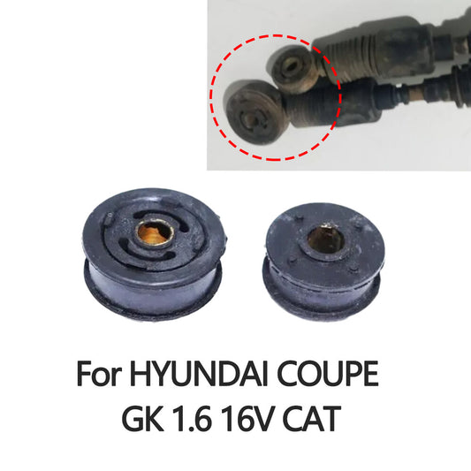 2Pcs Manual Transmission Shift Cable Bushing for HYUNDAI COUPE GK 1.6 16V CAT