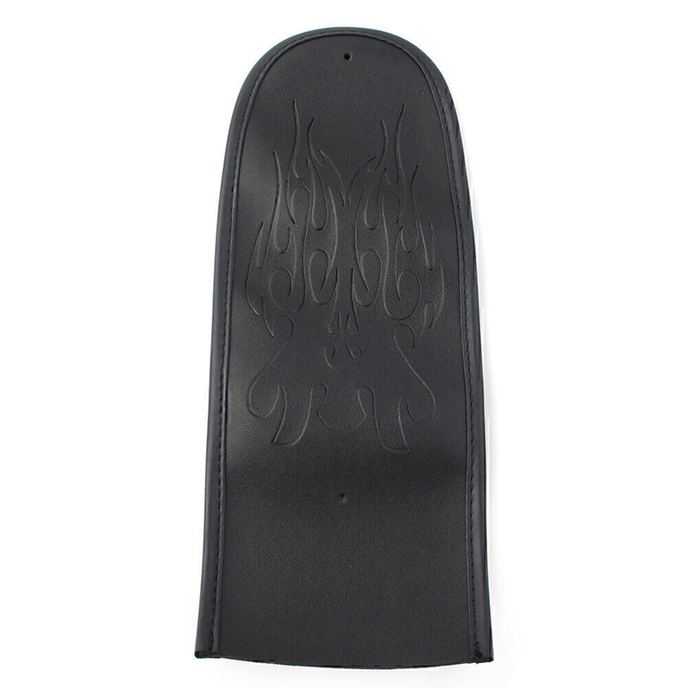 PU Leather Cushion Rear Flame Stitching for Harley Dyna Fat Bob Street Glide
