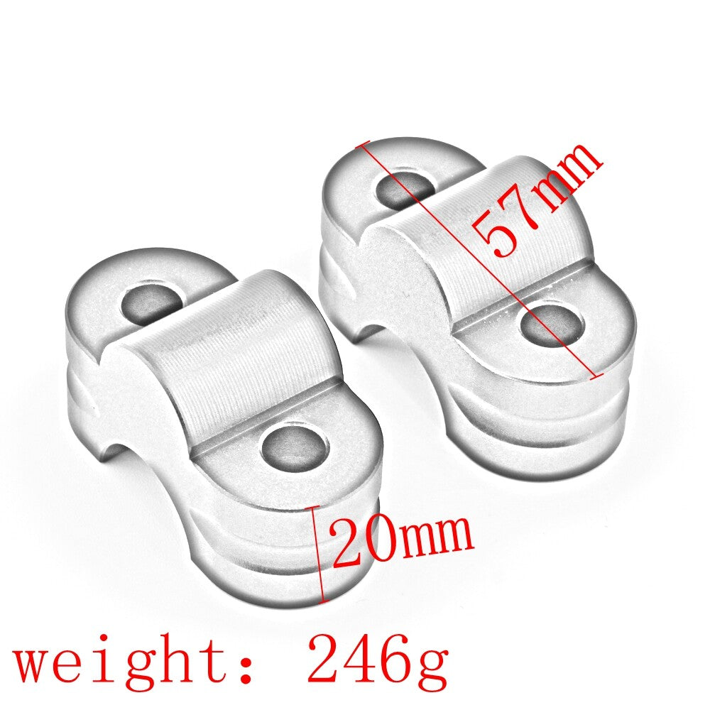 20mm Motorcycle Handle Bar Heightening Code Riser Clamp for Kawasaki Z900 20-23