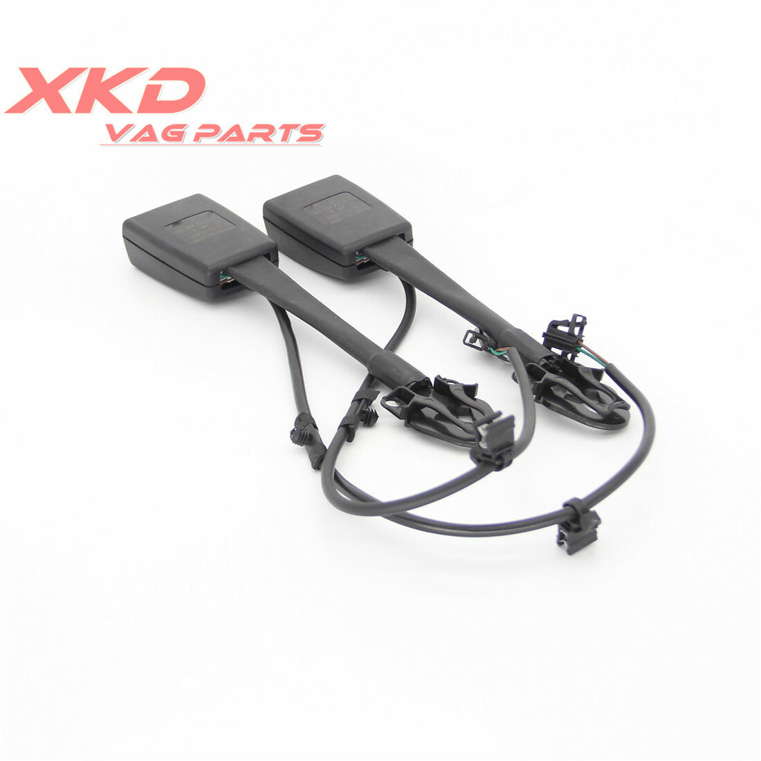 2-Piece Front for Seat Belt Buckle Set Suitable for Audi A4 A5 A6 R8 RS4 8K0857755F