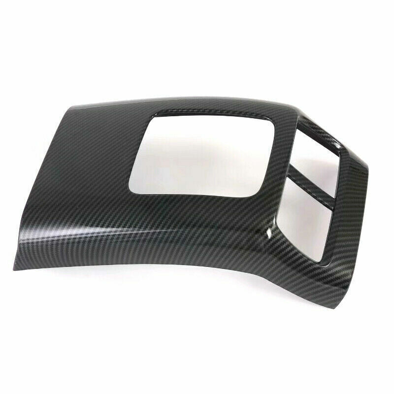 for Hyundai Sonata 2020-2022 Carbon Fiber Car Rear Air Outlet Vent Cover Trim