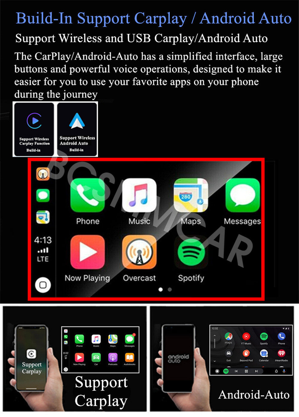 Fit For 2012-2016 for Scion FRS/ for Subaru BRZ Android 13 For Carplay Radio Stereo GPS