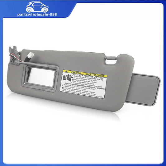 new 1-piece driver's side sun visor sunshade kit, grey, suitable for 2006-2008/2007 for Hyundai Sonata.