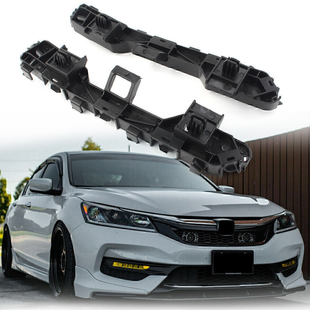 Front Bumper Brackets Beam Retainer Support LH RH Fit for Honda ACCORD Sedan 2013-17